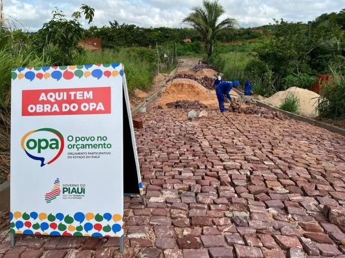 Governo do Piauí inaugura obras de pavimentação do OPA na zona Leste de Teresina nesta quinta-feira (28)