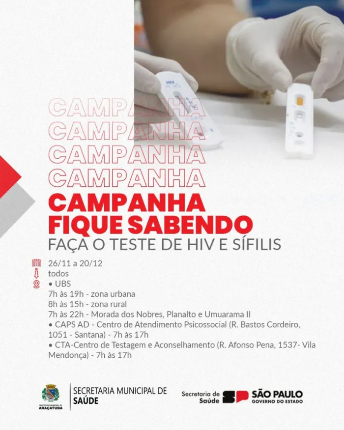 Foto: Reprodução/Prefeitura de Araçatuba - SP