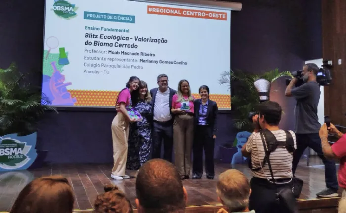 Com incentivo do Governo do Tocantins, projeto do Colégio Paroquial de Ananás é premiado na olimpíada da Fiocruz no Rio de Janeiro