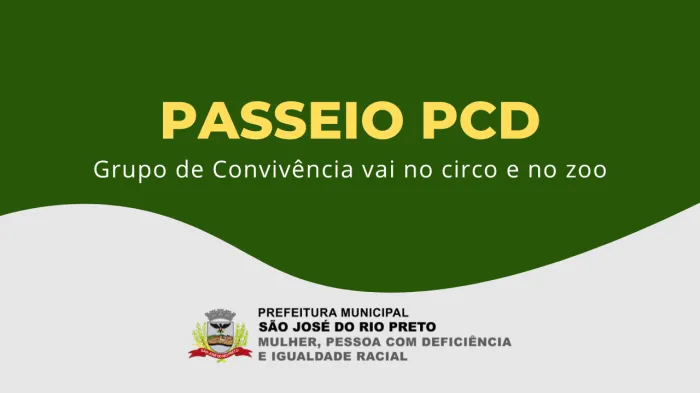 Departamento PcD promove passeios com usuários