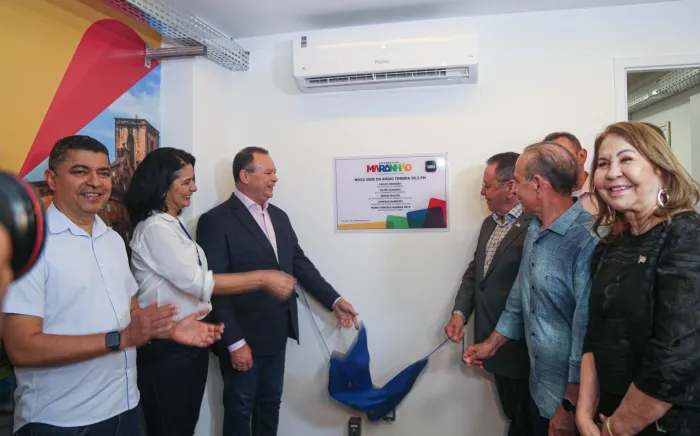 - Governo reinaugura a Rádio Timbira (Foto: Handson Chagas)