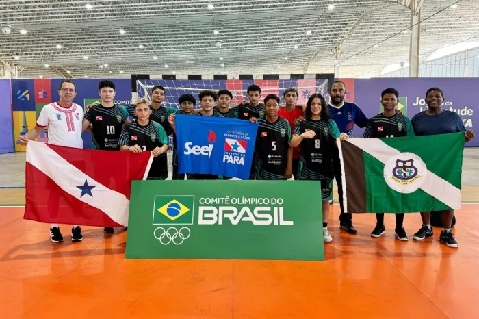 Com apoio do Governo do Pará, paraenses conquistam vaga para a final do handebol dos Jogos da Juventude