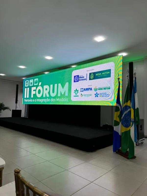 Representantes sorrisenses participam do 2° Fórum Ferrovias e a Integração dos Modais