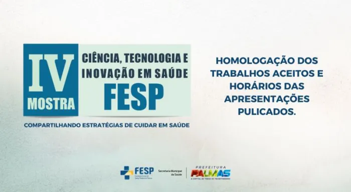 Fesp aprova 156 submissões de resumos para a IV Mostra Científica e divulga lista dos trabalhos homologados
