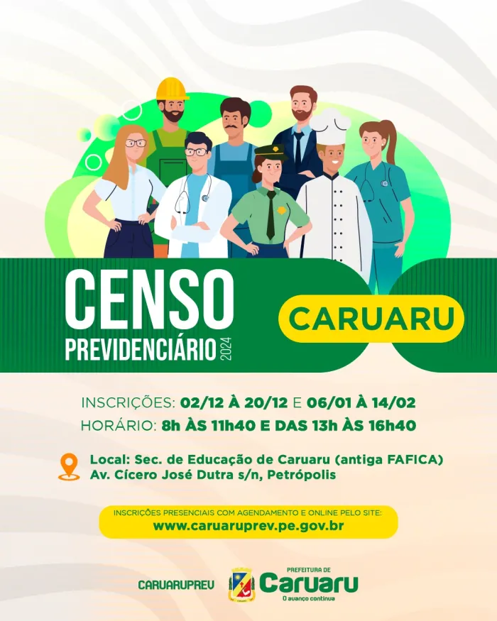 Foto: Reprodução/Prefeitura de Caruaru - PE