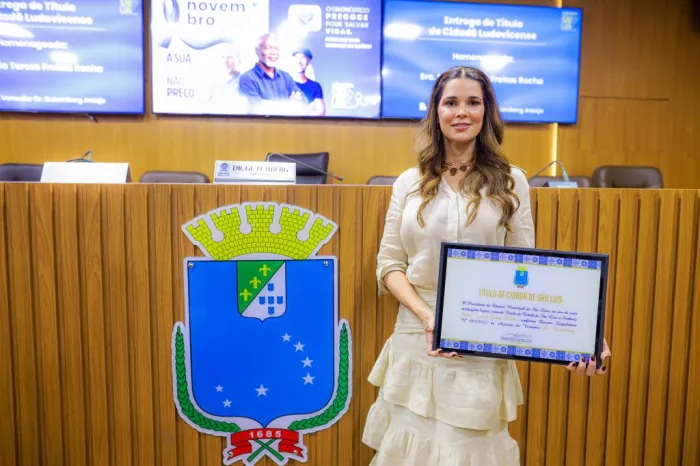 Câmara de São Luís entrega Título de Cidadã Ludovicense à procuradora Maria Tereza Freitas Rocha