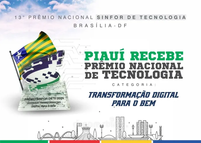 Piauí recebe prêmio por avanços em tecnologia no Brasília Mais TI