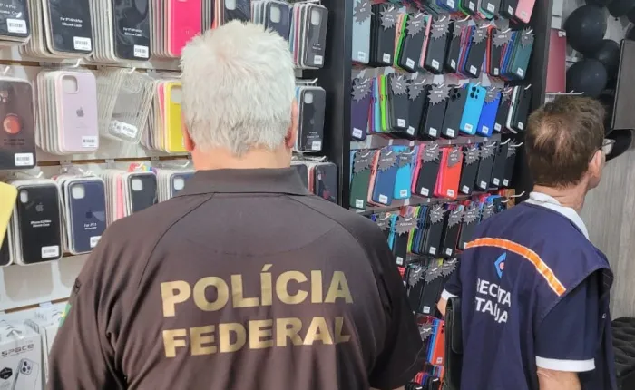 Ação conjunta entre a Sefaz e a Polícia Federal apreende mais de R$ 1 milhão em equipamentos eletrônicos