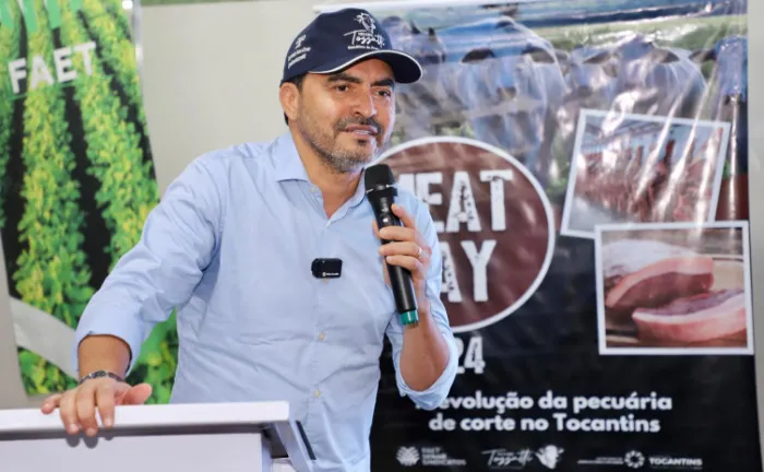Governador Wanderlei Barbosa participou da 2ª edição do Meat Day, em Dois Irmãos - Foto: Antonio Gonçalves/Governo do Tocantins
