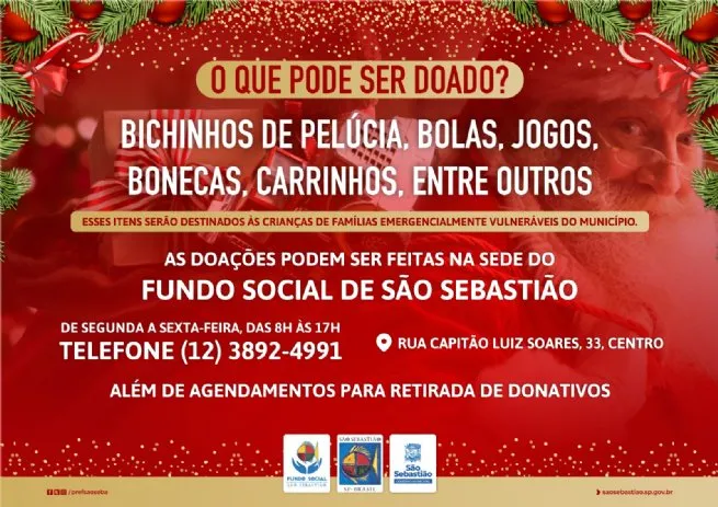 Foto: Reprodução/Prefeitura de São Sebastião - SP