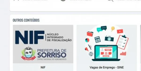 Foto: Reprodução/Prefeitura de Sorriso - MT