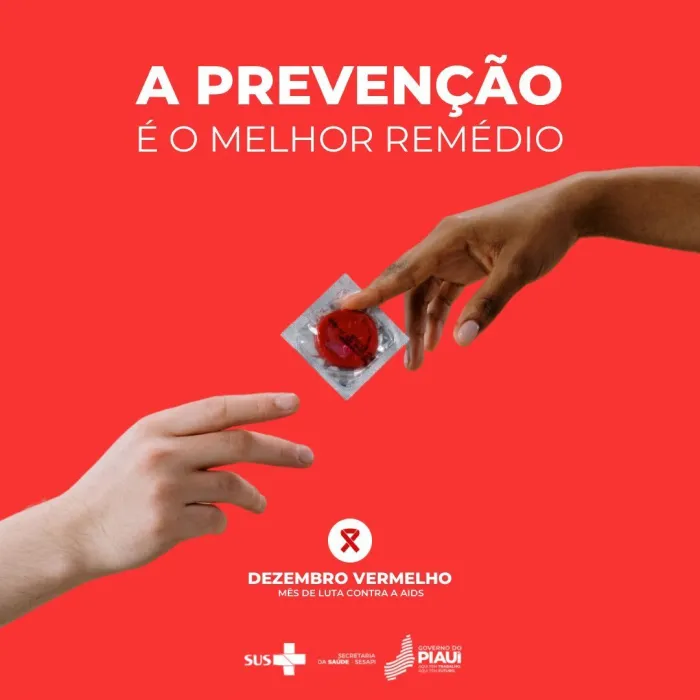 Sesapi realiza Campanha Dezembro Vermelho e alerta para o aumento de casos de Aids em homens jovens no Piauí