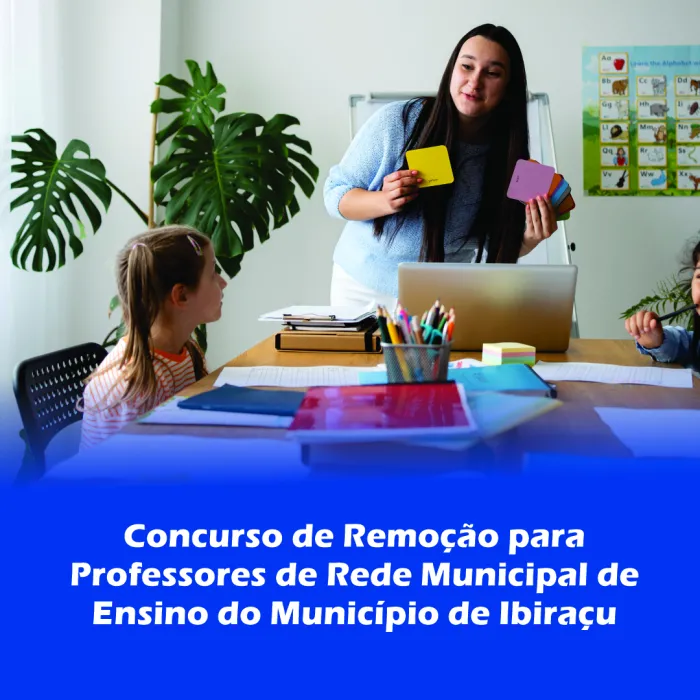 Concurso de Remoção para Professores de Rede Municipal de Ensino do Município de Ibiraçu