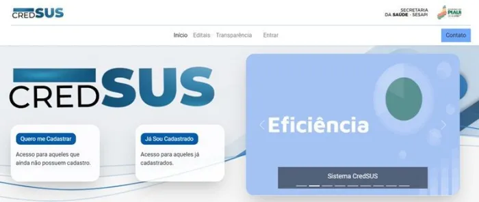 Fornecedores poderão assinar documentos de compras diretamente no sistema do CredSUS a partir desta quarta (4)
