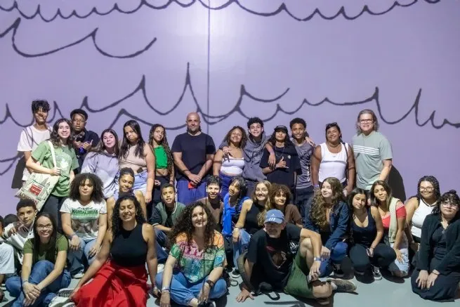 Estudantes de São Sebastião participam da etapa final de projeto com o Museu da Língua Portuguesa