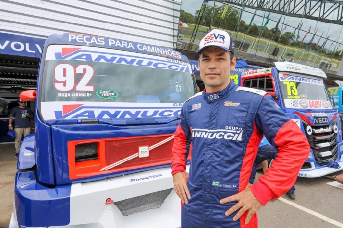 Piloto Hugo Cibien projeta pódio na grande final da Copa Truck