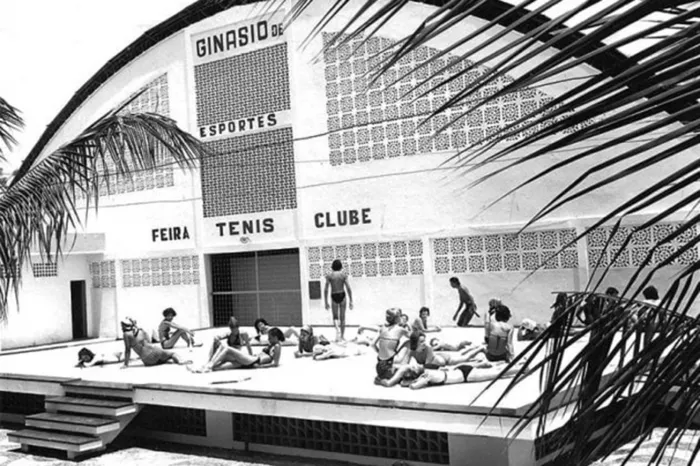Ginásio Péricles Valadares - o dínamo do Feira Tênis Clube