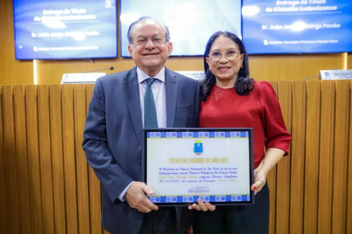 Câmara concede título de Cidadão Ludovicense ao conselheiro João Jorge Jinkings Pavão