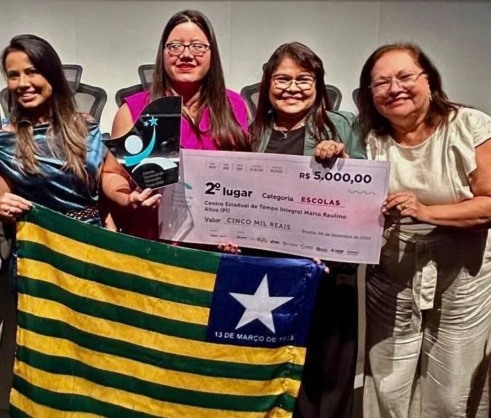 Escola pública piauiense é 2º lugar no Prêmio Nacional de Educação Fiscal