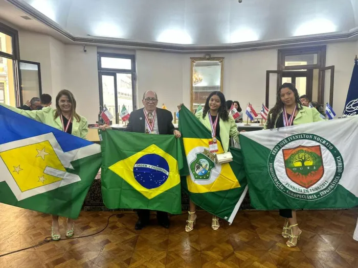 Projeto da EEEP de Guaiúba é destaque na feira científica Milset Amlat, realizada no Peru