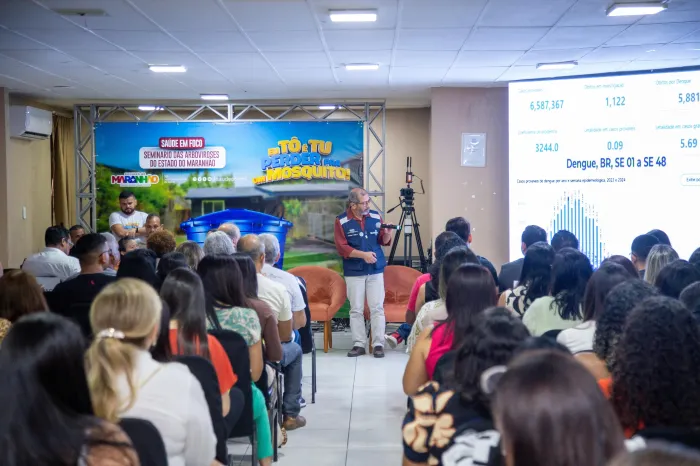 - Seminário Estadual de Arboviroses ocorreu nesta quinta-feira, 5, no no Praia Mar Hotel (Foto: Marcio Sampaio)