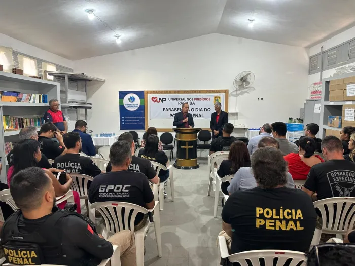 Evento alusivo ao policial penal da Paraíba é celebrado com gratidão e reconhecimento