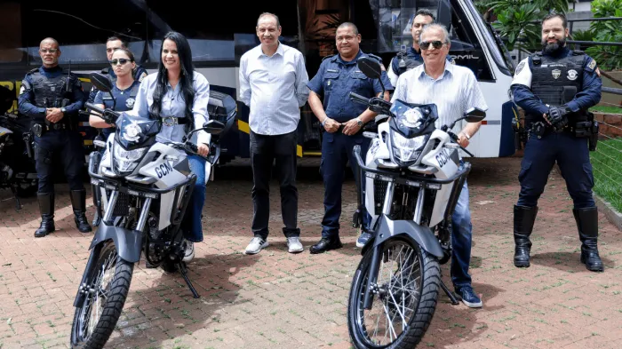 GCM recebe mais duas motos para reforçar a frota