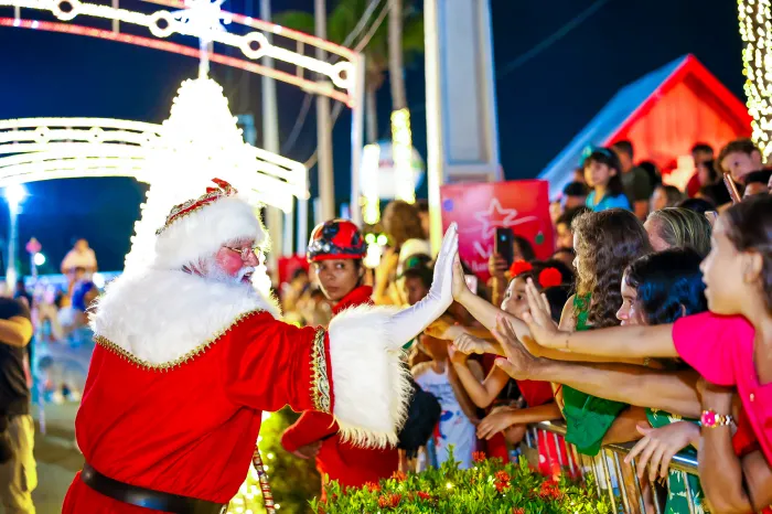 Governo do Maranhão abre programação da Vila Encantada, nova atração da programação de Natal, em São Luís