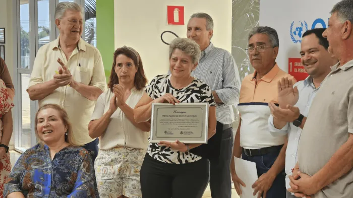 Coordenadora do Parque Tecnológico recebe homenagem de colegas