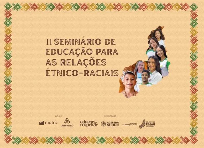 Secretário da Educação entrega Selo Escola Antirracista durante seminário em Teresina nesta terça-feira (10)