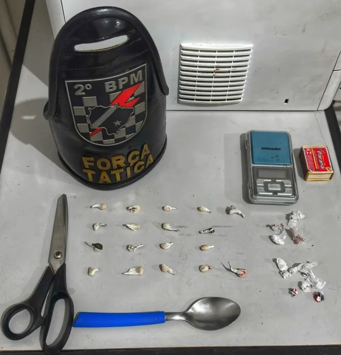Polícia Militar em Três Lagoas prende autor de Tráfico de Drogas e apreende entorpecente
