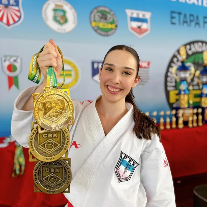 Caratecas faturam medalhas na final do Campeonato Brasileiro em Brasília