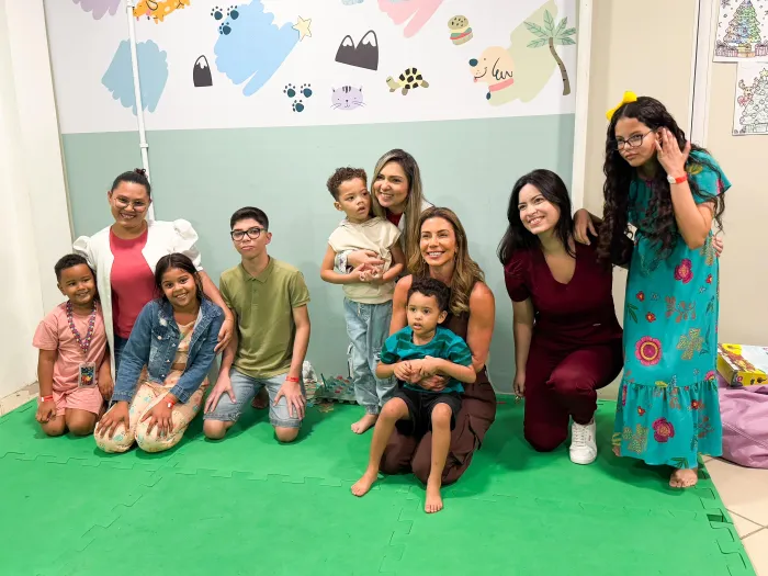 - Shopping da Criança em São Luís recebe visita da primeira-dama Larissa Brandão (Foto: Divulgação)