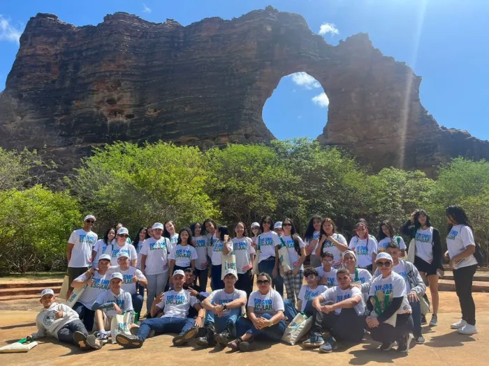 Estudantes da rede estadual exploram riquezas culturais e naturais do Parque Nacional Serra da Capivara