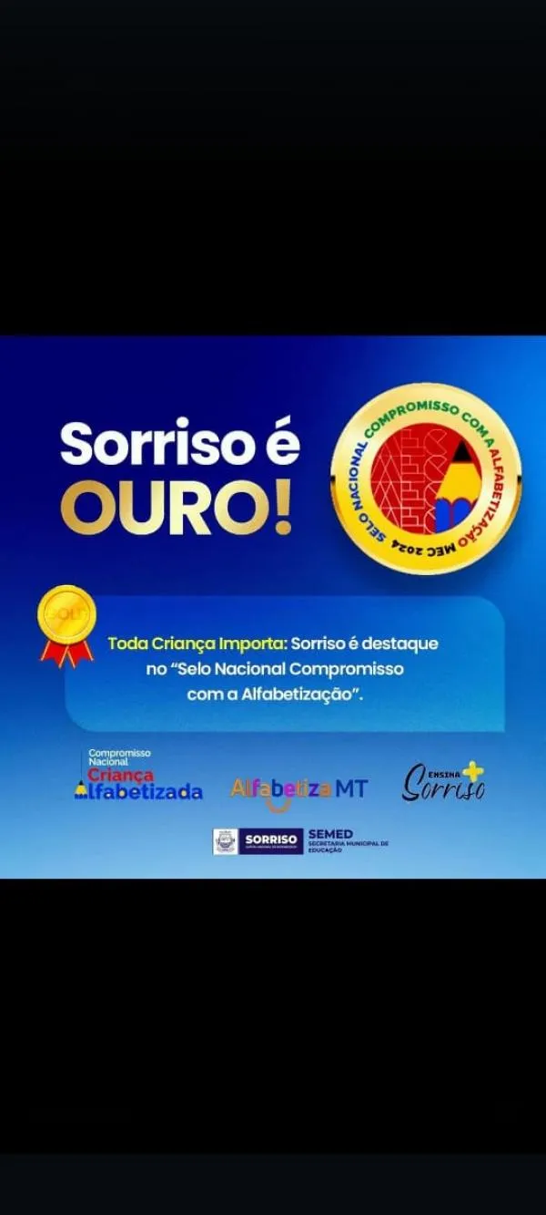 Foto: Reprodução/Prefeitura de Sorriso - MT