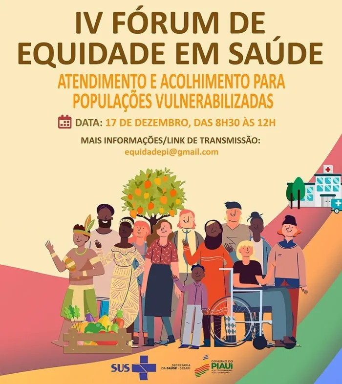 Sesapi abre inscrições para o IV Fórum de Equidade em Saúde para profissionais da macrorregião Cerrado