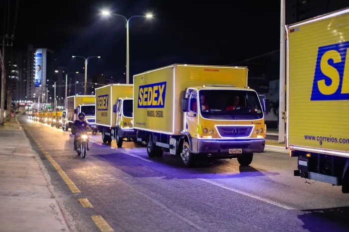 Praia Grande recebe a Carreata de Natal dos Correios nesta sexta-feira, às 19h