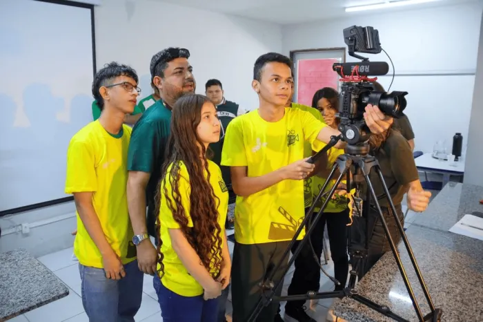Cinema na Escola: Estudantes do Ceti Polivalente Lima Rebelo, de Parnaíba, iniciam gravação de filme neste domingo (15)