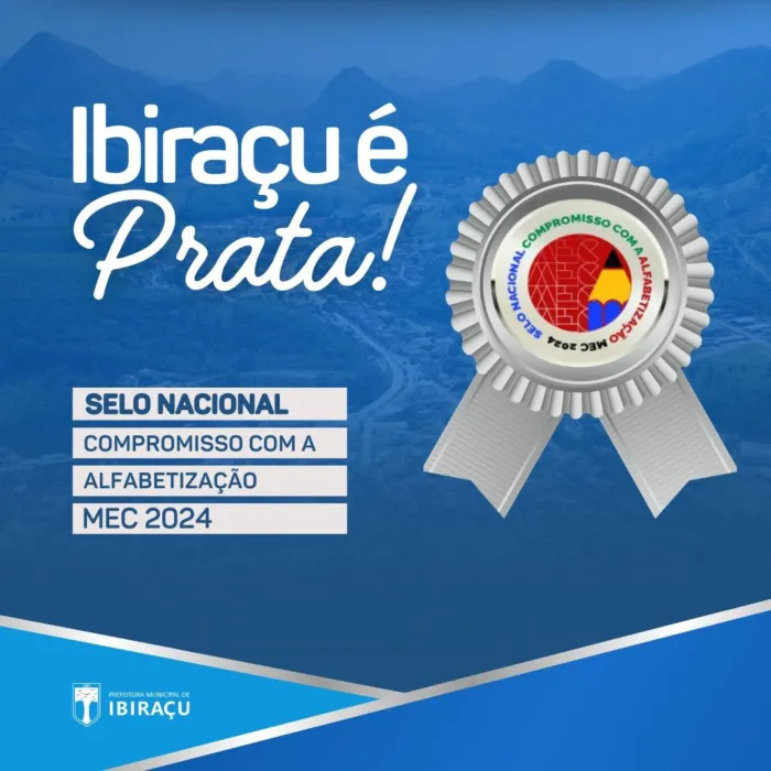 Ibiraçu Recebe Selo Nacional de Prata em Alfabetização