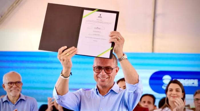 Governador assina ordem de serviço para início das obras do Complexo Viário Senadora Maria do Carmo Alves / Foto: César de Oliveira