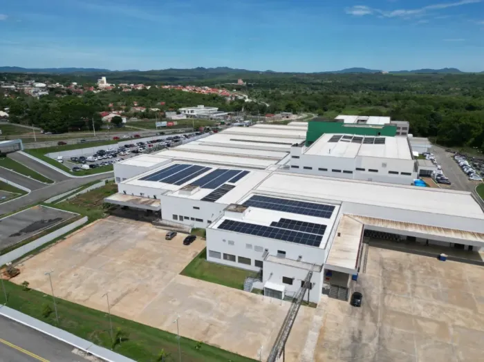 Usina de energia solar vai gerar economia de R$ 160 mil por ano no Hospital Estadual do Centro-Norte (Foto: André Costa)