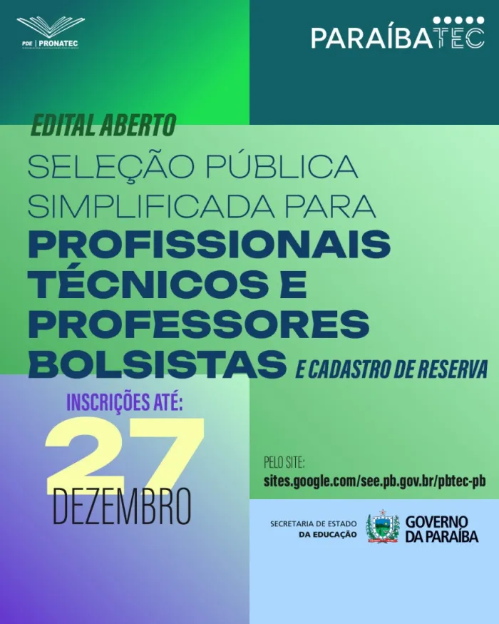 Foto: Reprodução/Secom Paraíba