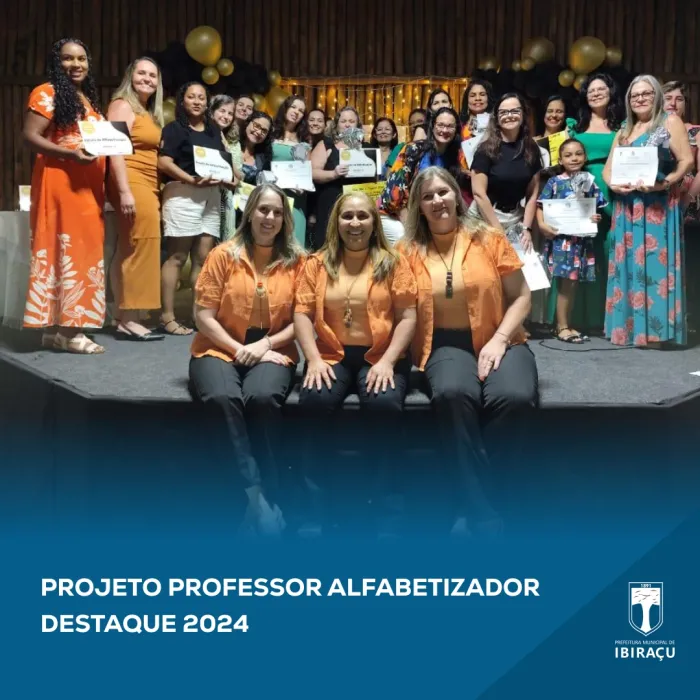 PROJETO PROFESSOR ALFABETIZADOR DESTAQUE 2024