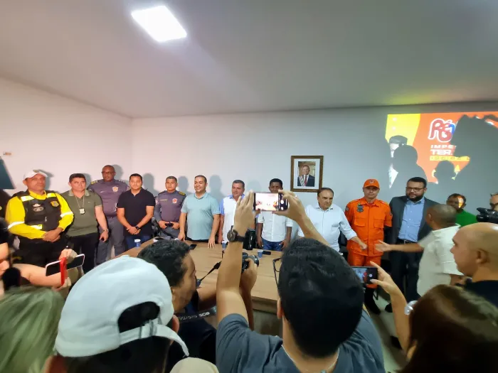 - Governo do Maranhão reuniu imprensa, gestores e órgãos de segurança para apresentar a programação do Réveillon em Imperatriz (Foto: Divulgação)