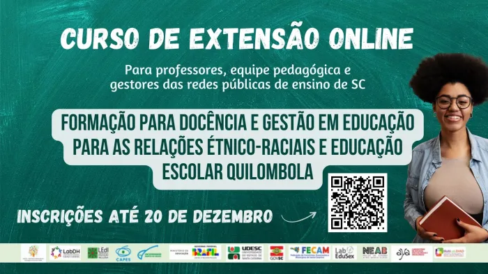 Udesc oferece curso online sobre relações étnico-raciais para profissionais da educação