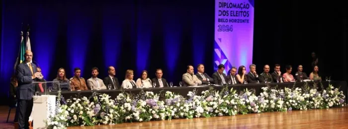 Governo de Minas participa da diplomação de eleitos em Belo Horizonte