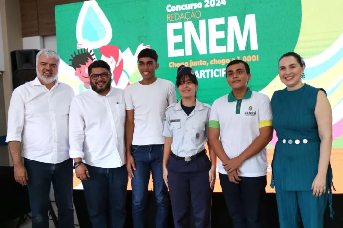 Vencedores do concurso de redação Enem Chego, Junto Chego a 1.000 são premiados