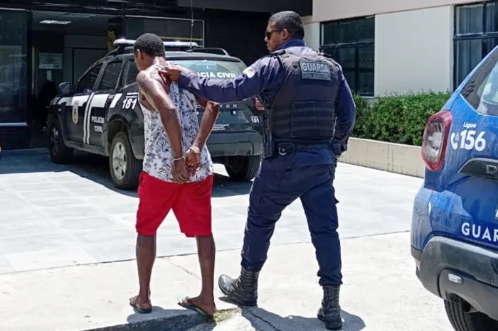 Guarda Municipal prende homem em flagrante por roubo de celular