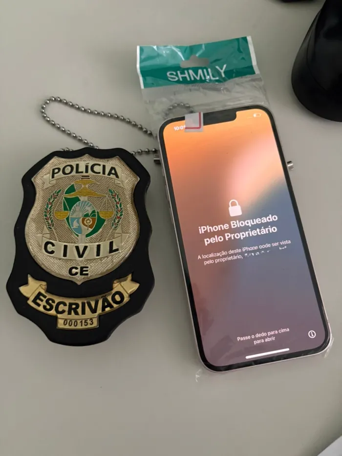 Homem em posse de celular com queixa de furto é preso em flagrante pela Polícia Civil em Quixadá