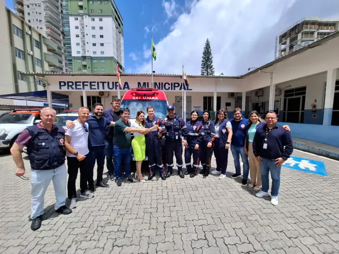 Samu inicia atendimentos em Itapema com Unidade de Suporte Avançado